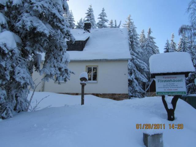 Ferienhaus Ferien Am Waldrand Altenberg  Exteriér fotografie